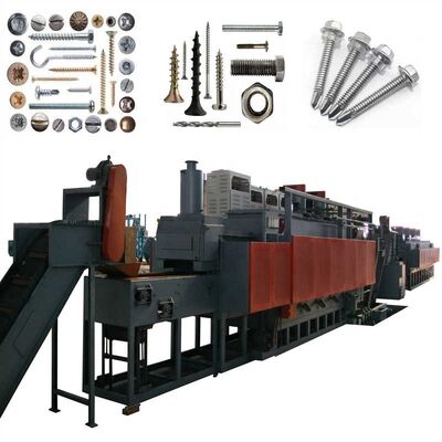 Αγορά Ηλεκτρικός φούρνος ζώνης με συνεχές σβήσιμο και θέρμανση πλέγματος με συνολική ισχύ 500KW και παραγωγικότητα 350kg/ώρα για βίδες αυτοκαταστολής ηλεκτρονική κατασκευή