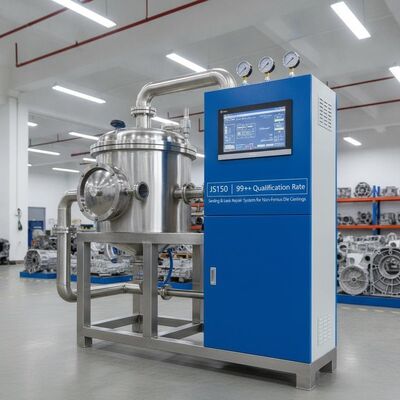 Αγορά JS1350 Ημιαυτόματος εξοπλισμός διήθησης υπό κενό υπό πίεση με ποσοστό πιστοποίησης 99%+ για σφράγιση μικροπορών 0,1 mm ηλεκτρονική κατασκευή