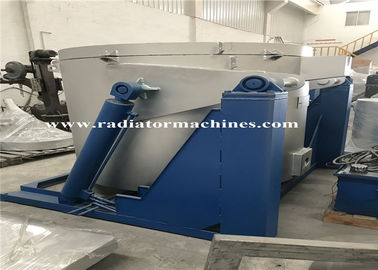 1200Kg υδραυλικός γέρνοντας τύπος λειώνοντας φούρνων μετάλλων αργιλίου φυσικού αερίου
