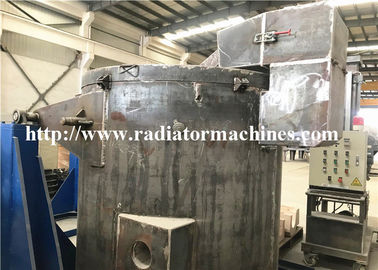 500Kg με γκάζι μέταλλο αργιλίου/Riello τύπων χοανών λειώνοντας φούρνων απορρίματος καυστήρας