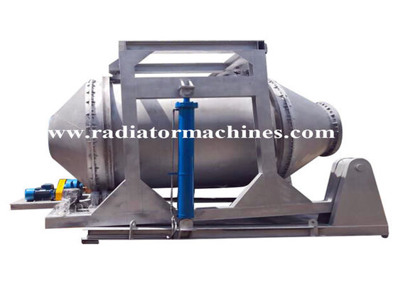 Q03210B Shot Blaster. 600kg αυτόματη φόρτωση / εκφόρτωση με ιχνηλατημένη μηχανή πυροβολισμού.