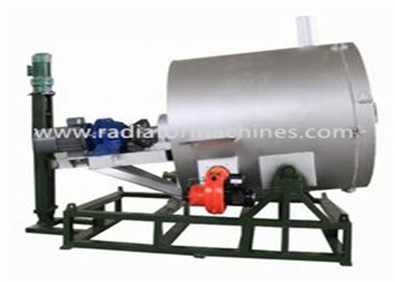 2000Kgs diesel λειώνοντας φούρνος 1000 βαθμός Κέλσιος ψευδάργυρου πετρελαίου καύσεως περιστροφικός