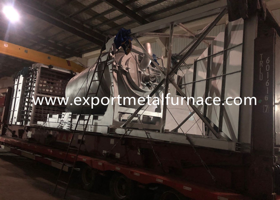 2000KGS περιστροφική ενέργεια λειώνοντας φούρνων μετάλλων - με γκάζι απόρριμα μολύβδου αποταμίευσης