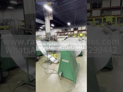 Μηχανή τυποποίησης αλουμινίου για πτερύγια θερμοανταλλάκτη ηλεκτροπαραγωγών