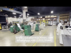 Μηχανή τυπώματος αλουμινίου πτερυγίου για κυματιστή, λωρισμένη και απλή πτερυγία